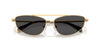 Michael Kors Buenos Aires MK1164 Yellow Gold Shiny/Dark Grey Solid #colour_yellow-gold-shiny-dark-grey-solid
