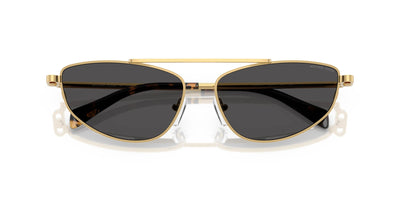 Michael Kors Buenos Aires MK1164 Yellow Gold Shiny/Dark Grey Solid #colour_yellow-gold-shiny-dark-grey-solid