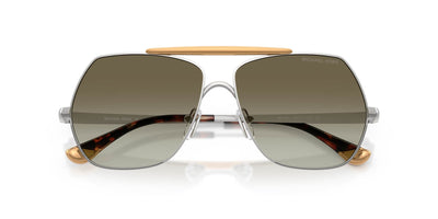 Michael Kors Denver MK1173 Shiny Silver/Green Gradient #colour_shiny-silver-green-gradient