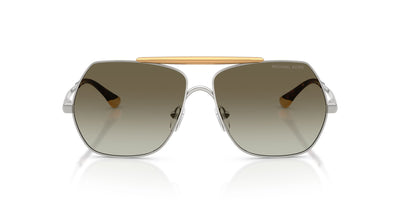 Michael Kors Denver MK1173 Shiny Silver/Green Gradient #colour_shiny-silver-green-gradient