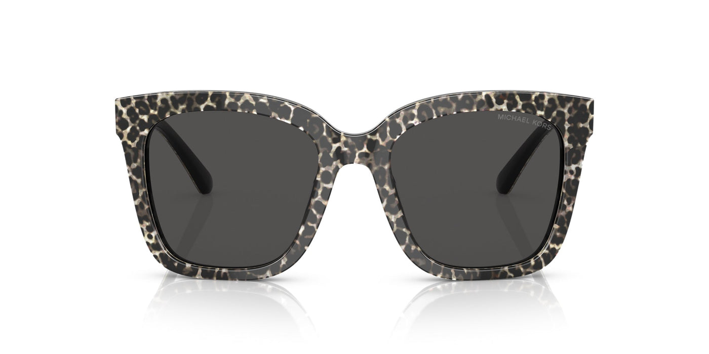 Michael Kors San Marino MK2163 Grey And Black Leopard/Dark Grey Solid #colour_grey-and-black-leopard-dark-grey-solid