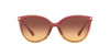 Michael Kors Dupont MK2184U Dusty Rose Light Brown/Purple Amber Gradient #colour_dusty-rose-light-brown-purple-amber-gradient