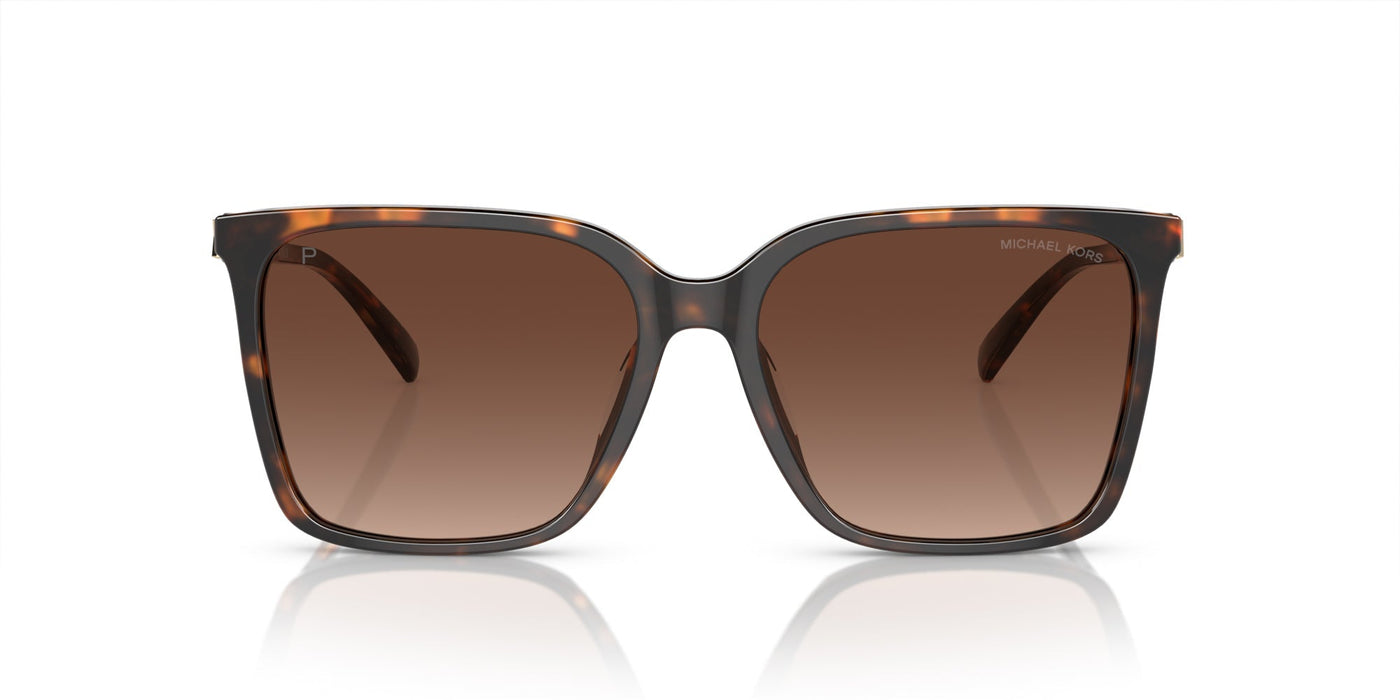 Michael Kors Canberra MK2197U Dark Tortoise/Brown Gradient Polarised #colour_dark-tortoise-brown-gradient-polarised