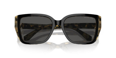 Michael Kors Acadia MK2199 Bi-layer Black/Amber Tortoise/Dark Grey Solid #colour_bi-layer-black-amber-tortoise-dark-grey-solid