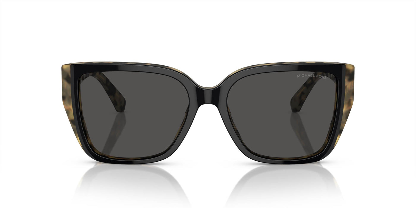 Michael Kors Acadia MK2199 Bi-layer Black/Amber Tortoise/Dark Grey Solid #colour_bi-layer-black-amber-tortoise-dark-grey-solid