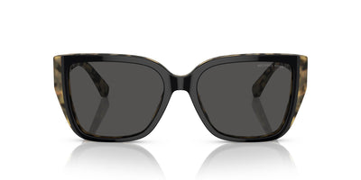 Michael Kors Acadia MK2199 Bi-layer Black/Amber Tortoise/Dark Grey Solid #colour_bi-layer-black-amber-tortoise-dark-grey-solid