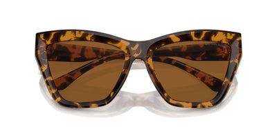 Michael Kors Dubai MK2211U Dark Tortoise/Amber Solid #colour_dark-tortoise-amber-solid