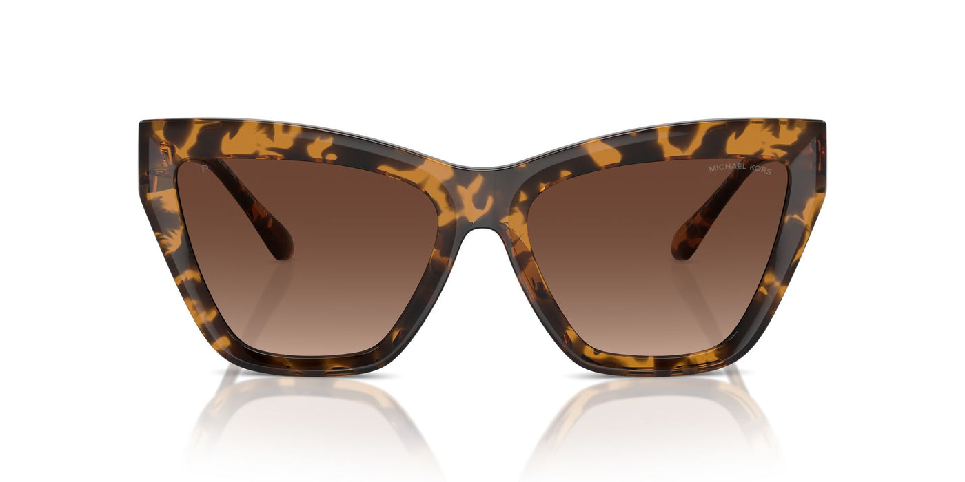 Michael Kors Dubai MK2211U Dark Tortoise/Brown Gradient Polarised #colour_dark-tortoise-brown-gradient-polarised