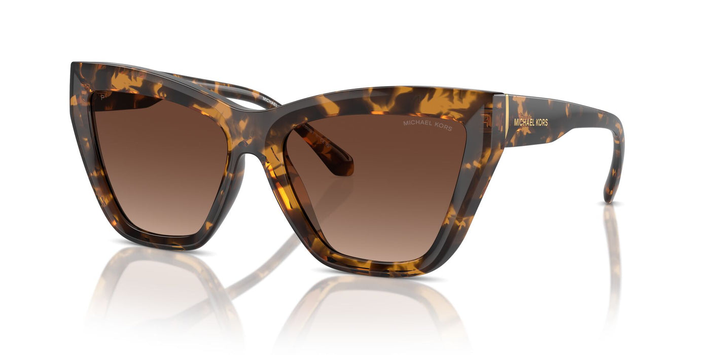 Michael Kors Dubai MK2211U Dark Tortoise/Brown Gradient Polarised #colour_dark-tortoise-brown-gradient-polarised