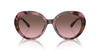 Michael Kors San Lucas MK2214U Plum Graphic Tortoise/Cordovan Gradient #colour_plum-graphic-tortoise-cordovan-gradient