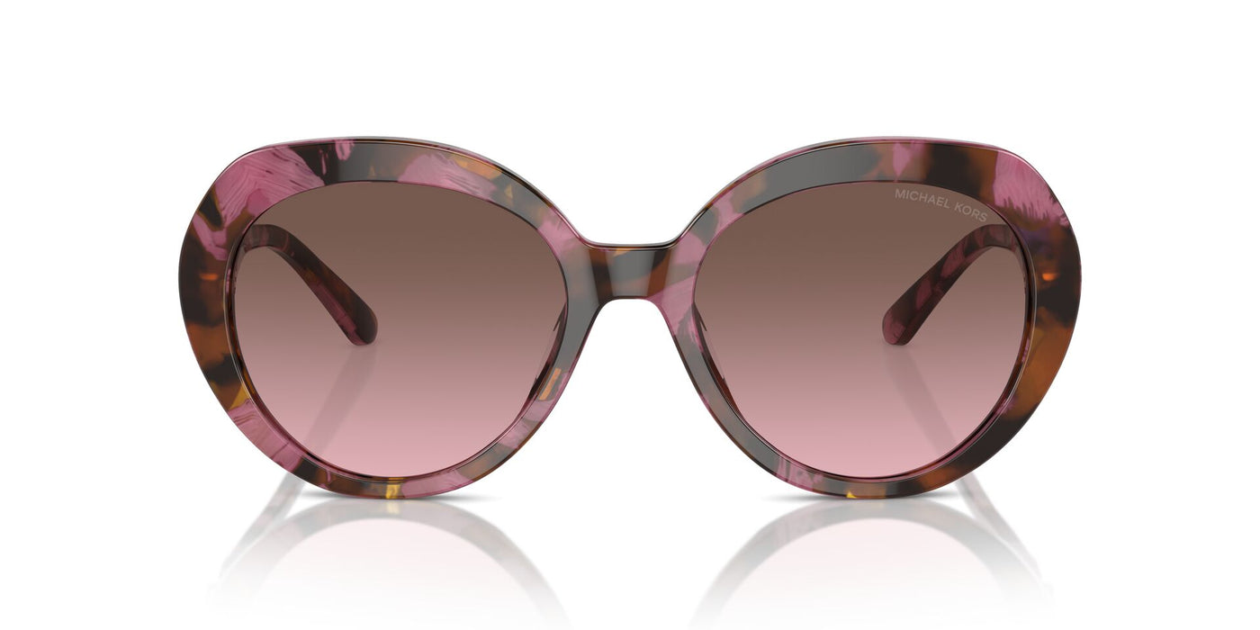 Michael Kors San Lucas MK2214U Plum Graphic Tortoise/Cordovan Gradient #colour_plum-graphic-tortoise-cordovan-gradient