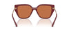 Michael Kors St. Barths MK2231U Deep Red/Deep Red Solid #colour_deep-red-deep-red-solid