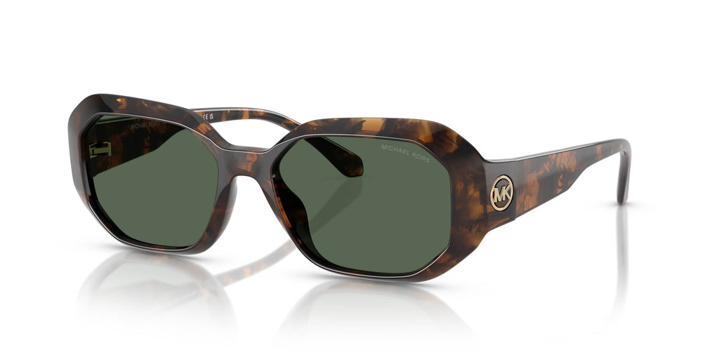 Michael Kors Siesta Key MK2240U Dark Tortoise/Green Solid #colour_dark-tortoise-green-solid