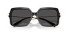 Michael Kors Quogue MK2247U Black/Amber Tortoise/Dark Grey Solid #colour_black-amber-tortoise-dark-grey-solid