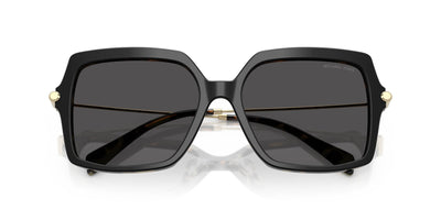 Michael Kors Quogue MK2247U Black/Amber Tortoise/Dark Grey Solid #colour_black-amber-tortoise-dark-grey-solid