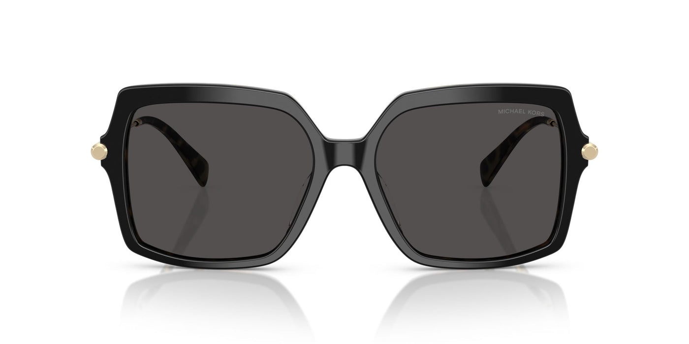 Michael Kors Quogue MK2247U Black/Amber Tortoise/Dark Grey Solid #colour_black-amber-tortoise-dark-grey-solid