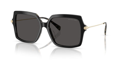 Michael Kors Quogue MK2247U Black/Amber Tortoise/Dark Grey Solid #colour_black-amber-tortoise-dark-grey-solid