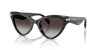 Michael Kors Roanoke MK2259U Black Horn/Light Grey Gradient #colour_black-horn-light-grey-gradient