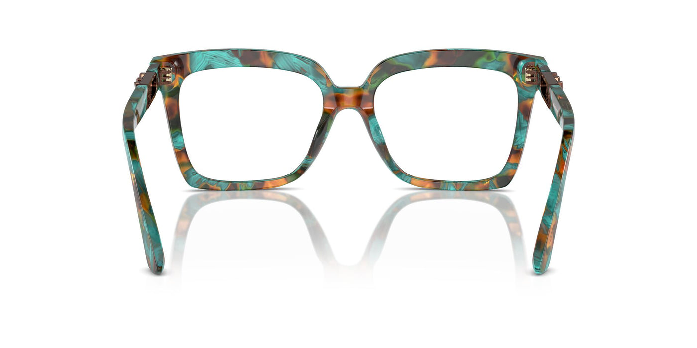 Michael Kors Nassau MK4119U Teal Graphic Tortoise #colour_teal-graphic-tortoise