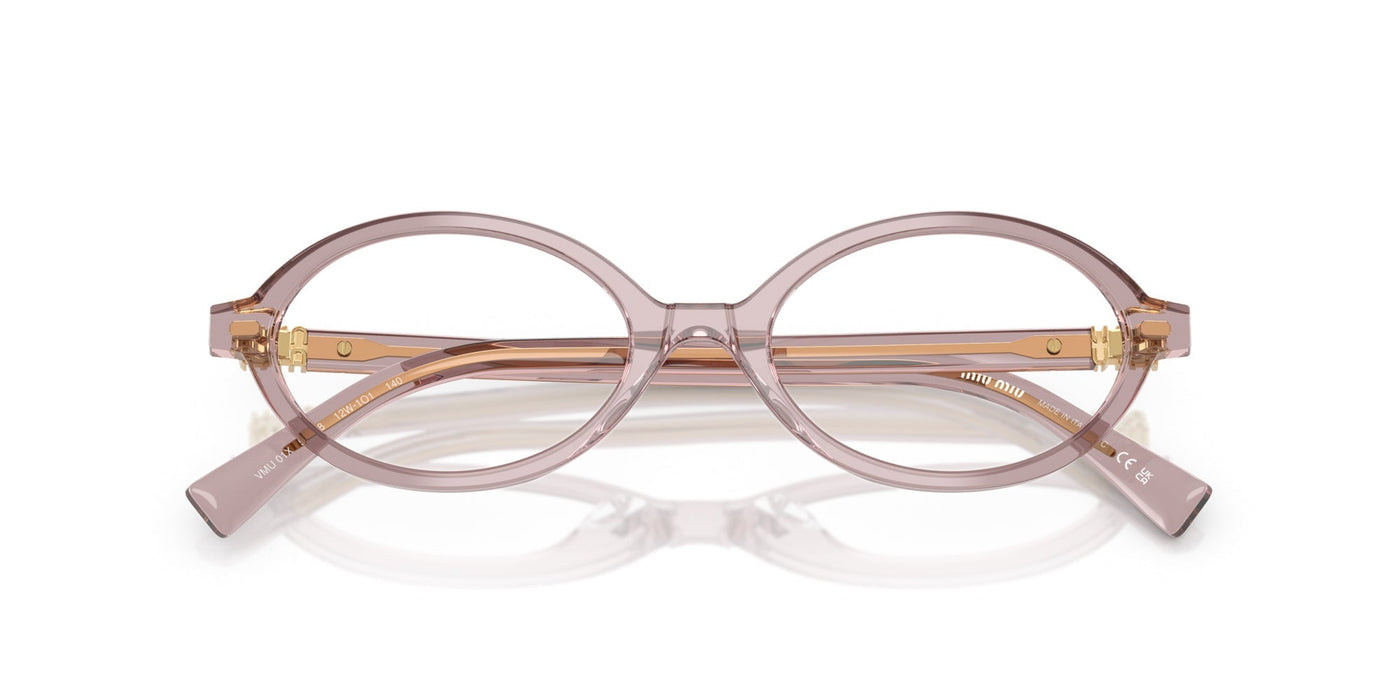 Miu Miu VMU01X Mauve Transparent #colour_mauve-transparent