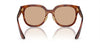 Miu Miu SMU01Z Striped Tobacco/Orange Mirror #colour_striped-tobacco-orange-mirror