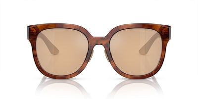 Miu Miu SMU01Z Striped Tobacco/Orange Mirror #colour_striped-tobacco-orange-mirror