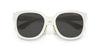 Miu Miu SMU01Z White/Dark Grey #colour_white-dark-grey