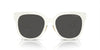 Miu Miu SMU01Z White/Dark Grey #colour_white-dark-grey