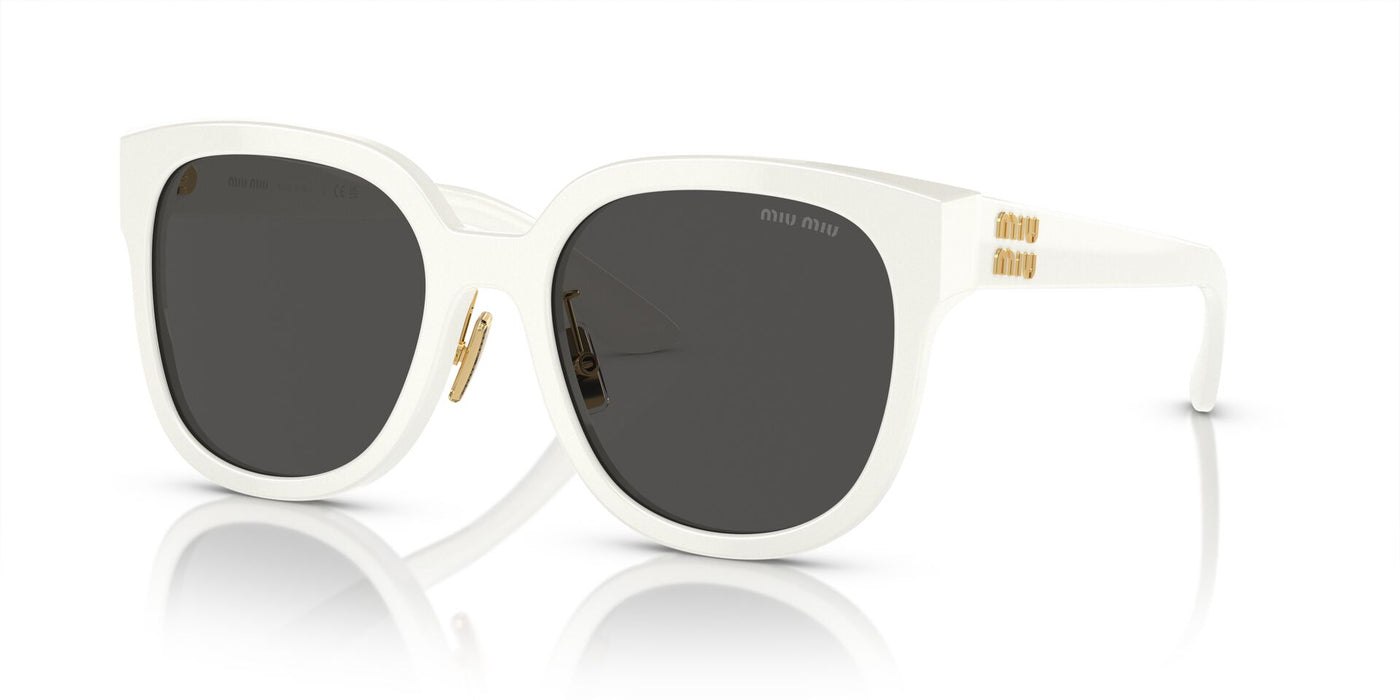 Miu Miu SMU01Z White/Dark Grey #colour_white-dark-grey