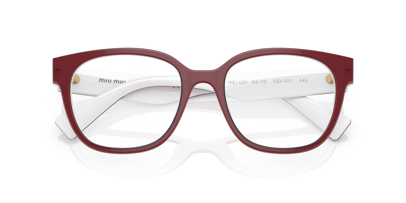 Miu Miu VMU02V Red White #colour_red-white