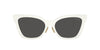 Miu Miu SMU02Z White/Dark Grey #colour_white-dark-grey