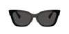 Miu Miu SMU02Z Black/Dark Grey #colour_black-dark-grey