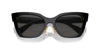 Miu Miu SMU02Z Black/Dark Grey #colour_black-dark-grey