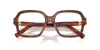 Miu Miu VMU03Y Striped Tobacco #colour_striped-tobacco