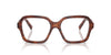 Miu Miu VMU03Y Striped Tobacco #colour_striped-tobacco