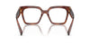 Miu Miu VMU04U Striped Tobacco #colour_striped-tobacco