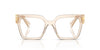 Miu Miu VMU04U Sand Transparent #colour_sand-transparent