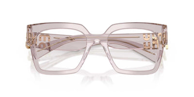 Miu Miu VMU04U Transparent Mauve #colour_transparent-mauve