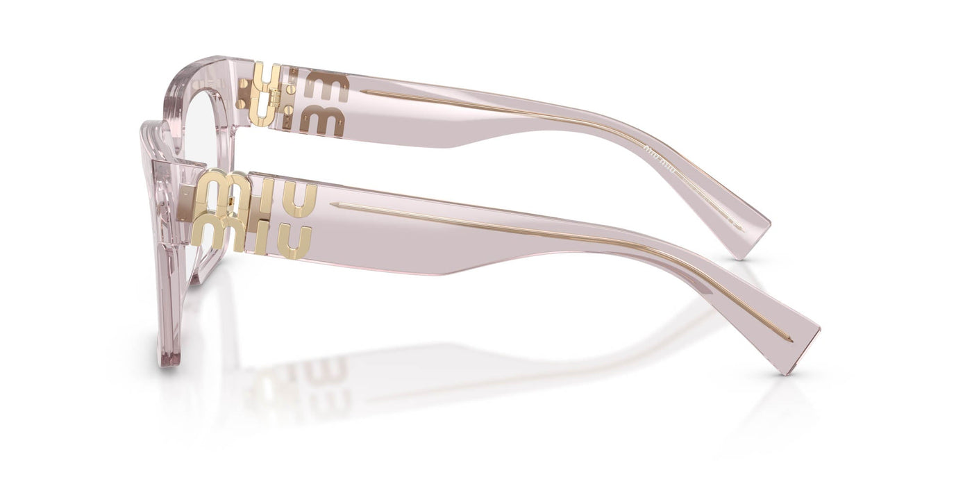 Miu Miu VMU04U Transparent Mauve #colour_transparent-mauve