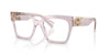 Miu Miu VMU04U Transparent Mauve #colour_transparent-mauve