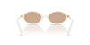 Miu Miu SMU04Z White/Orange Internal Silver Mirror #colour_white-orange-internal-silver-mirror