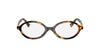 Miu Miu SMU04Z Honey Havana/Clear Blue Light Filter #colour_honey-havana-clear-blue-light-filter