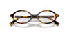 Miu Miu SMU04Z Honey Havana/Clear Blue Light Filter #colour_honey-havana-clear-blue-light-filter
