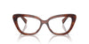 Miu Miu VMU05V Striped Tobacco #colour_striped-tobacco