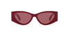 Miu Miu SMU06Y Striped Bordeaux/Dark Violet #colour_striped-bordeaux-dark-violet