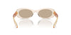 Miu Miu SMU06Z Sand Transparent/Dark Brown #colour_sand-transparent-dark-brown