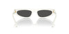 Miu Miu SMU07Z White Ivory/Dark Grey #colour_white-ivory-dark-grey