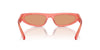 Miu Miu SMU07Z Tulip Transparent/Orange #colour_tulip-transparent-orange