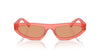 Miu Miu SMU07Z Tulip Transparent/Orange #colour_tulip-transparent-orange
