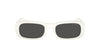 Miu Miu SMU08Z White Ivory/Dark Grey #colour_white-ivory-dark-grey